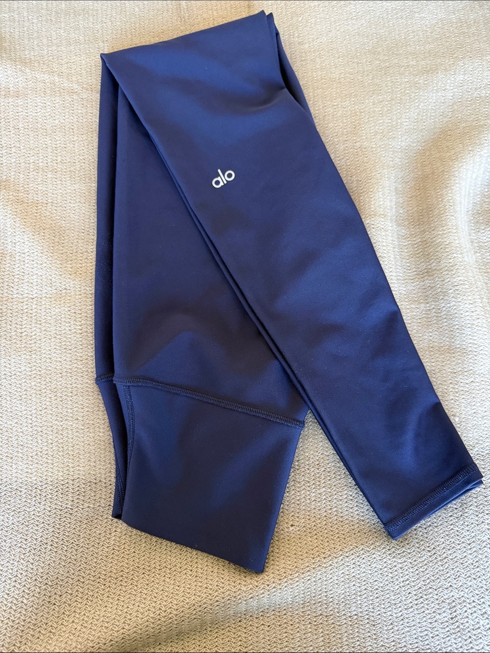 ALO Yoga Kids Navy Blue Leggings